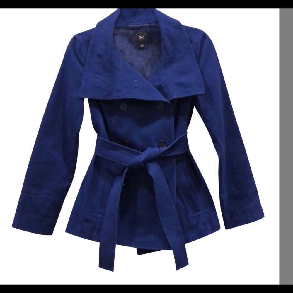 NEW GAP DOUBLE BREASTED TRENCH COAT/ PEA COAT.